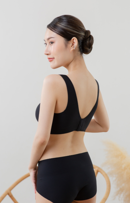Full Cup Support Seamless Wireless Push Up Bra